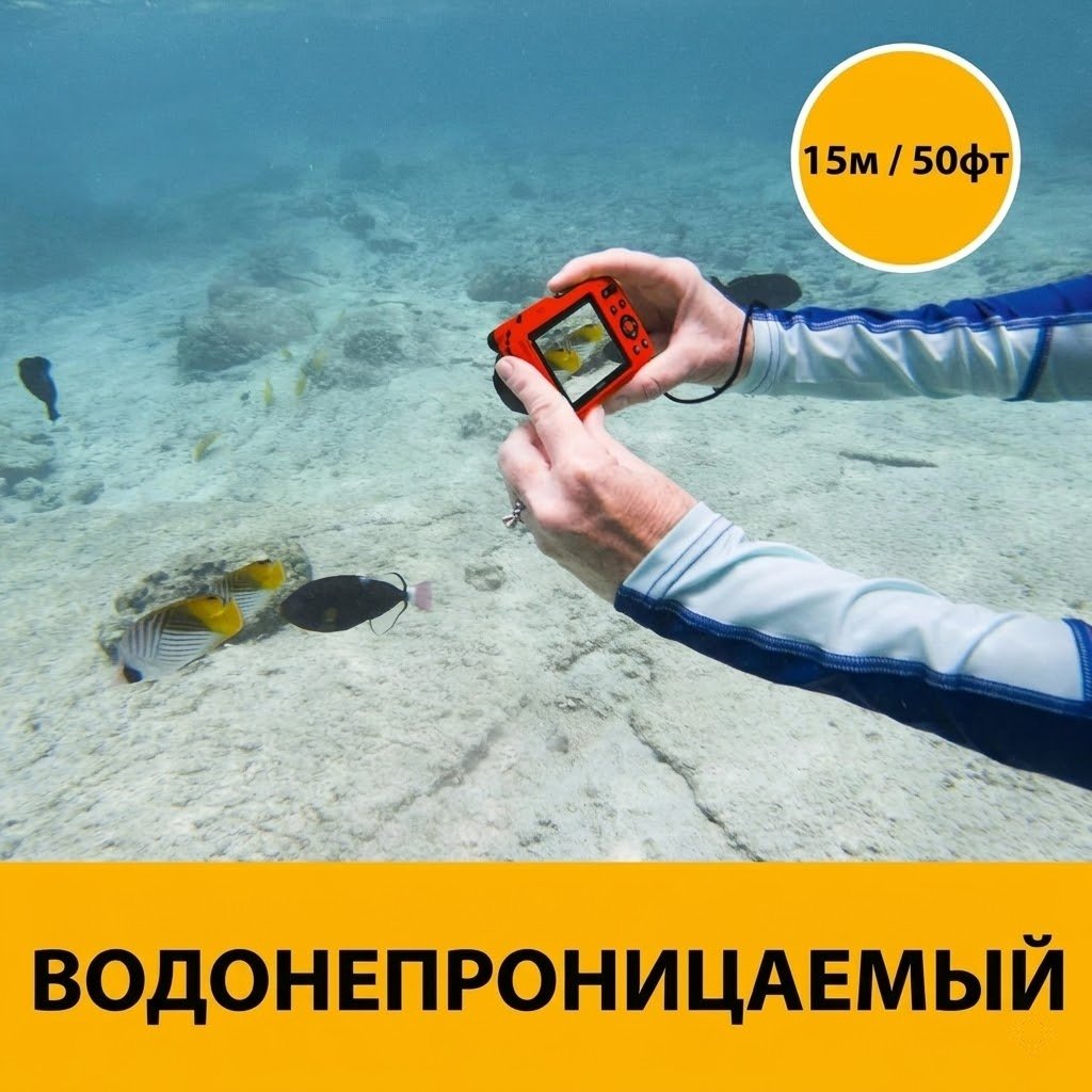 Фотокамера Kodak WPZ2 красный купить,136517