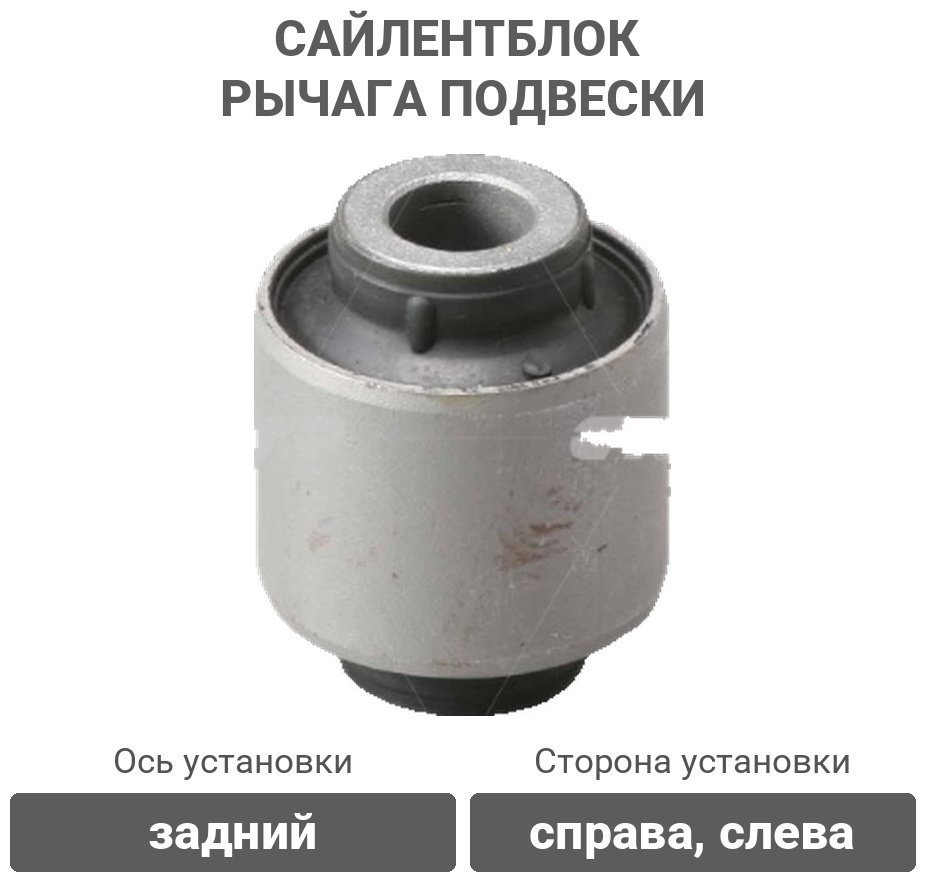CTR сайлентблок рычага подвески CVM-11 купить,NaN