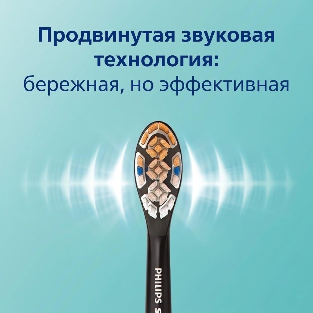 Philips звуковая щетка Sonicare DiamondClean Smart 9500 HX9923/41 щетина средняя фиолетовый купить,NaN