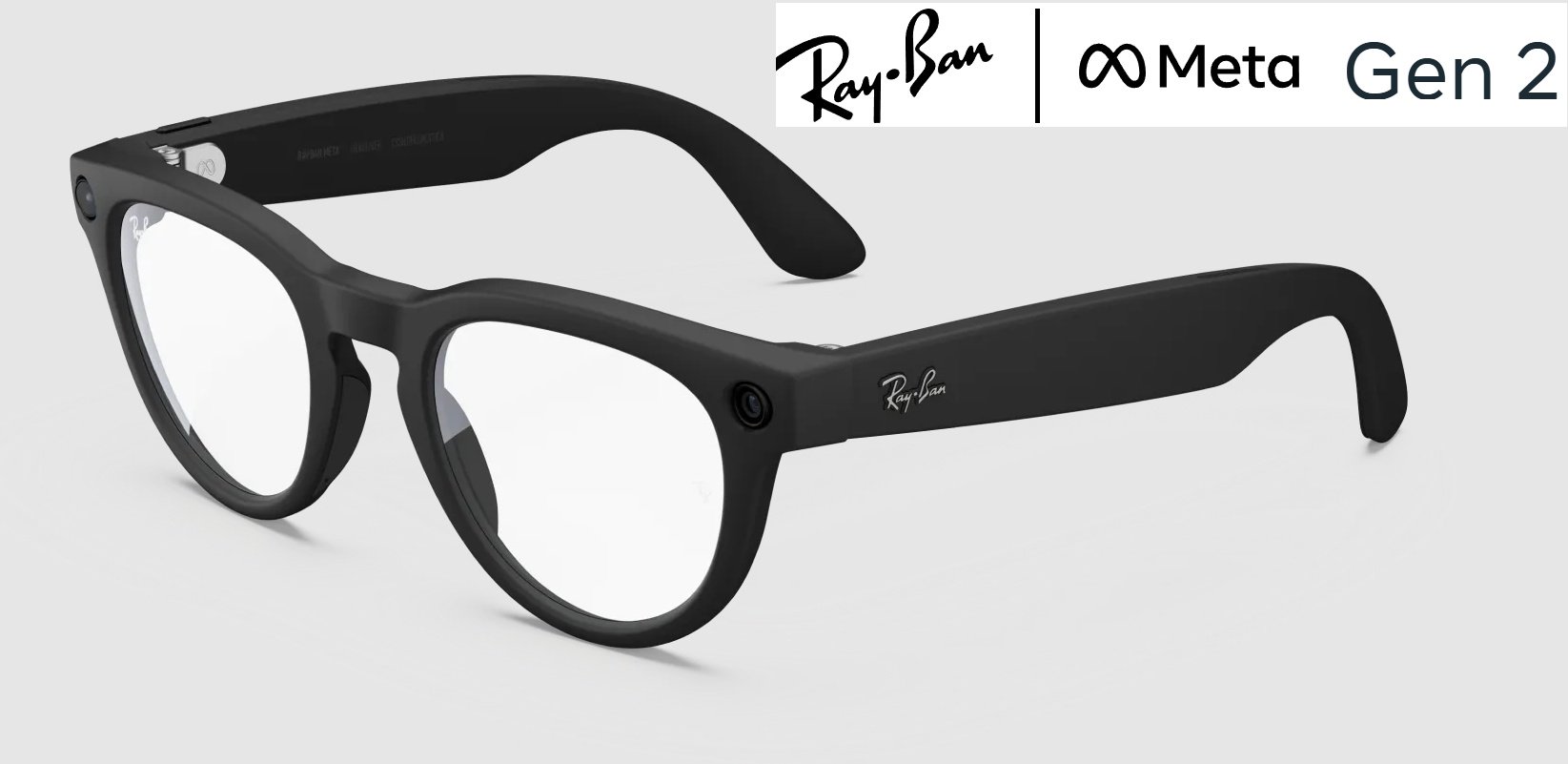 Смарт-очки Ray-Ban META HEADLINER (Gen 2) Clear RW4013 черный купить,NaN