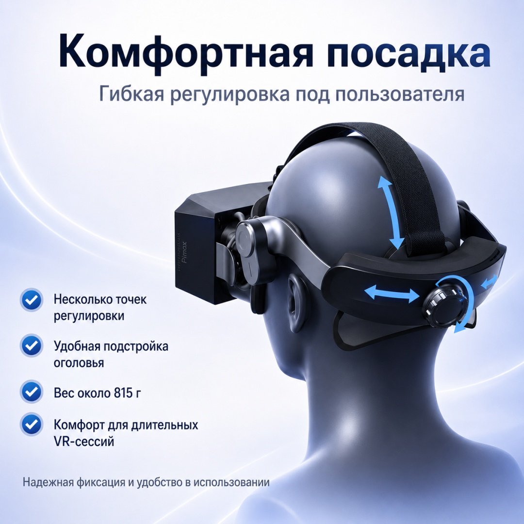 Очки виртуальной реальности Pimax Crystal Light купить,NaN