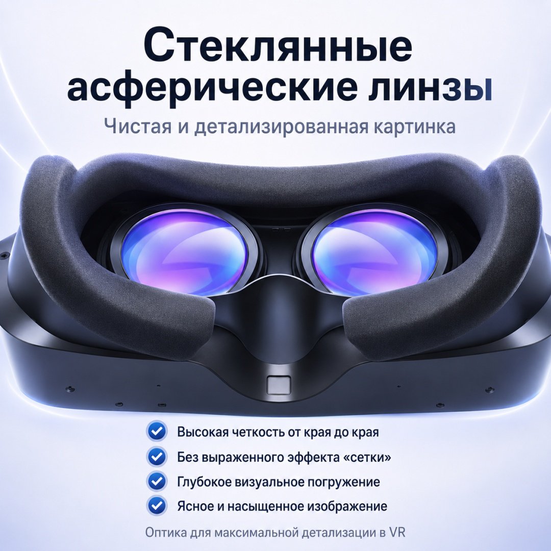 Очки виртуальной реальности Pimax Crystal Light купить,NaN