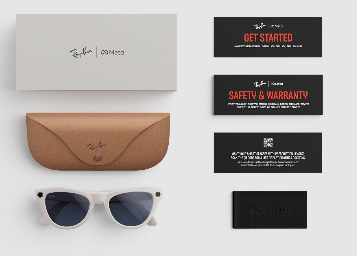 Смарт-очки Ray-Ban META SKYLER (Gen 2) RW4014 6700MF 52-20 белый купить,NaN