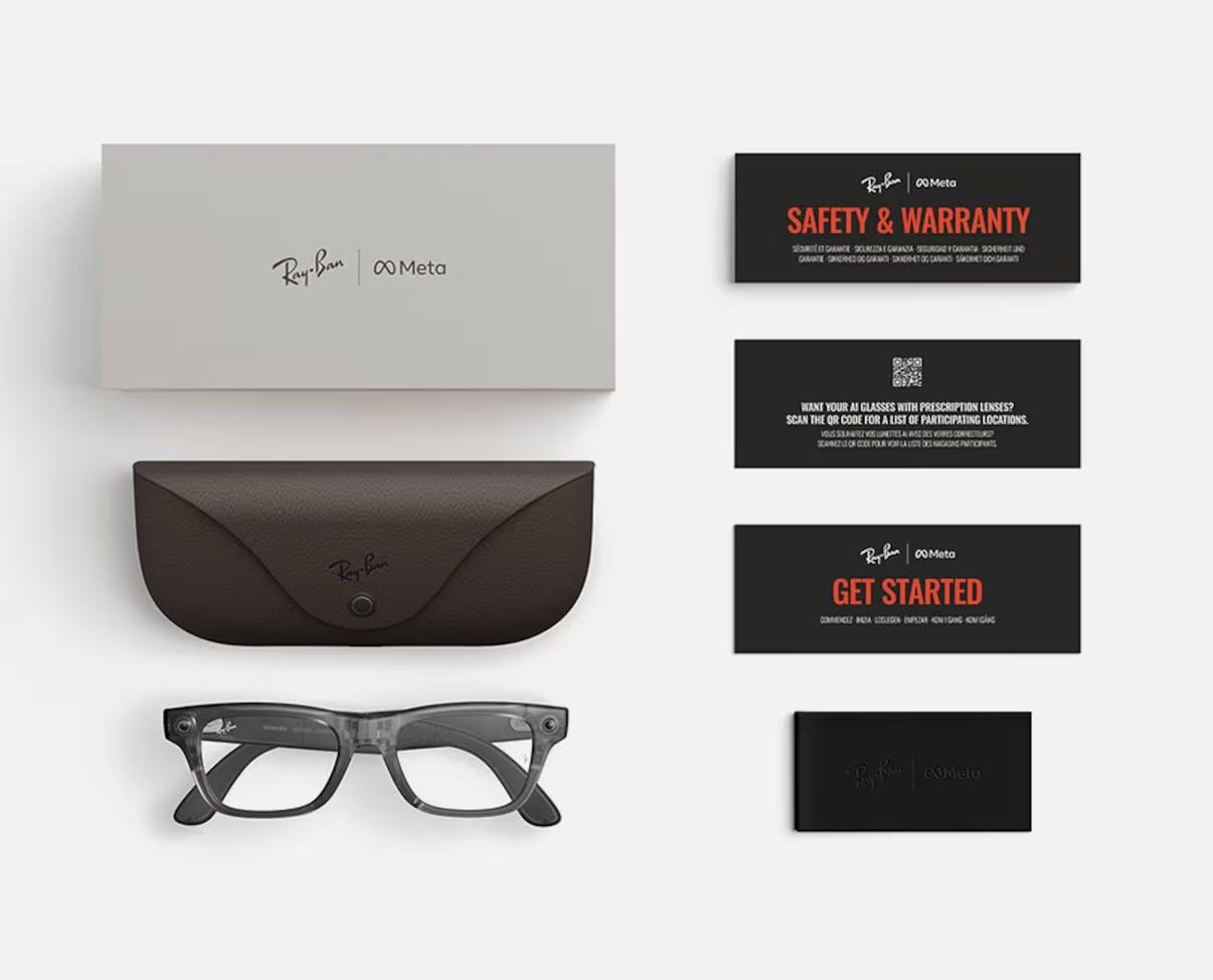 Смарт-очки Ray-Ban Meta Blayzer GEN2 Matte Transparent Ice Grey прозрачный купить,NaN