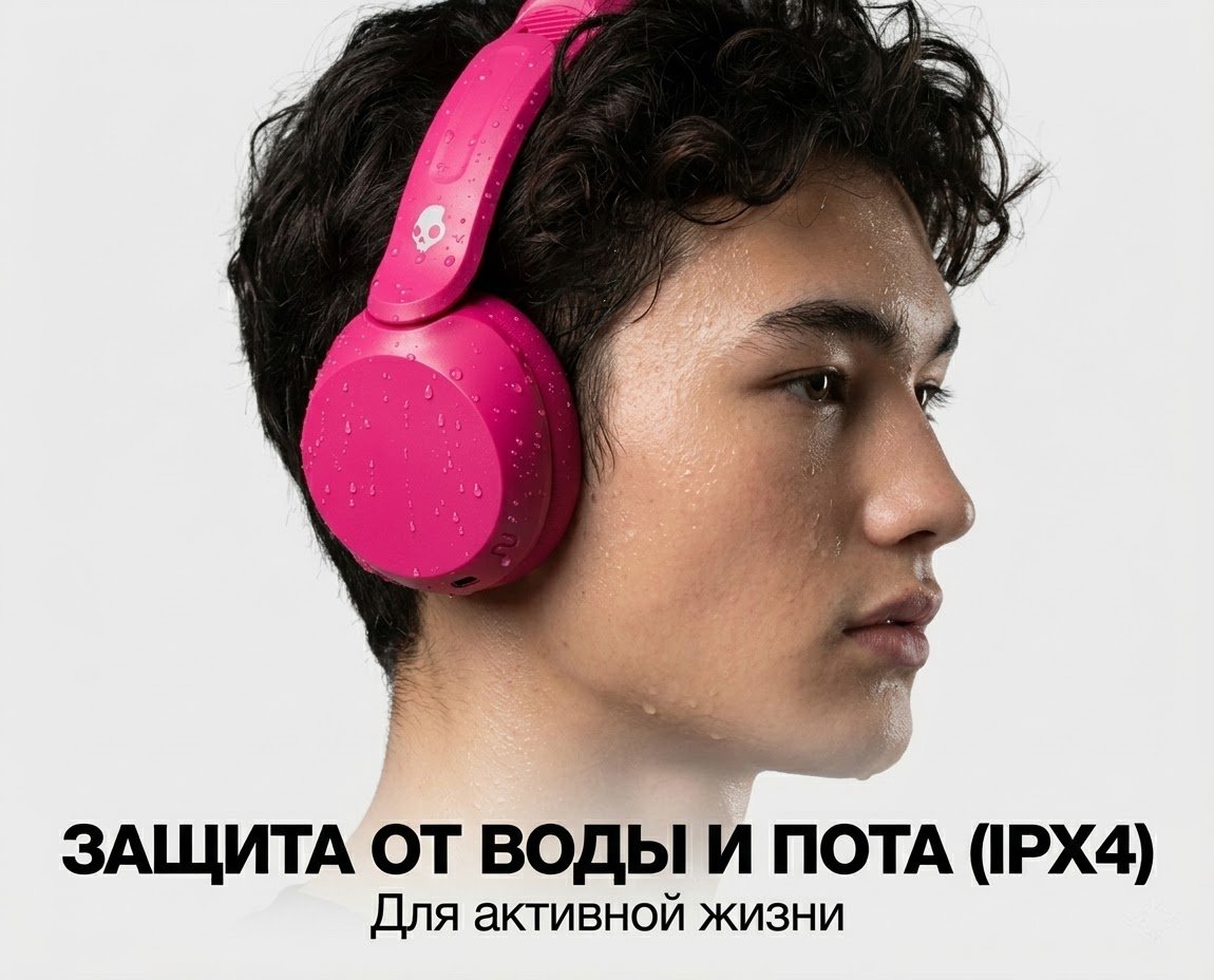 Наушники Skullcandy Icon 180 розовый