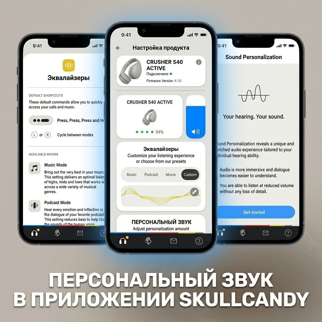 Наушники Skullcandy Crusher 540 Active розовый