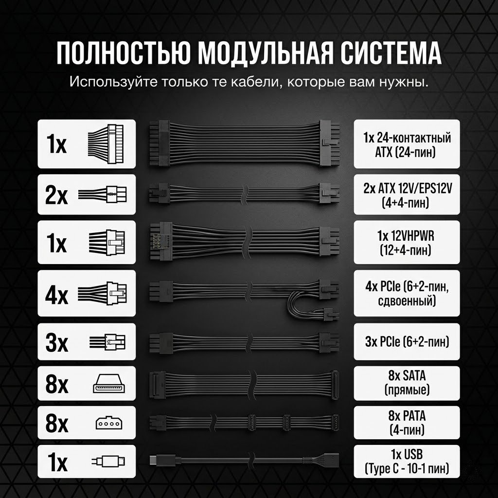 Блок питания CORSAIR HX1500i 1500 Вт купить,NaN
