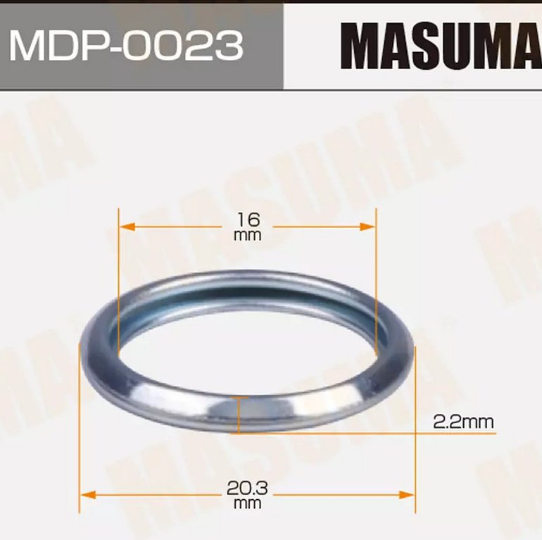 MASUMA прокладка сливной пробки MDP-0023 купить,NaN