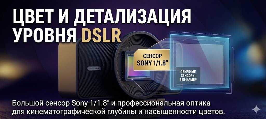 Веб-камера Elgato Facecam 4K купить,NaN
