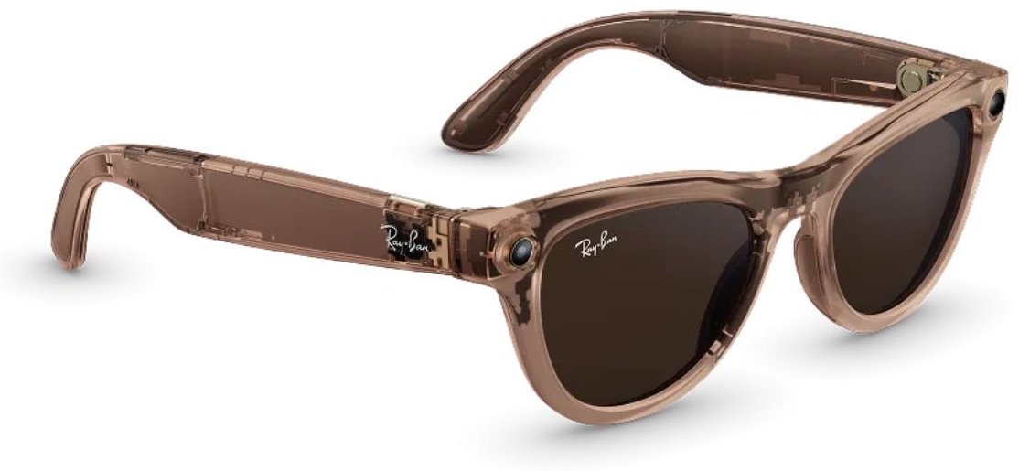 Смарт-очки Ray-Ban Meta Gen2 Skyler Clear/Brown Transitions коричневый купить,NaN
