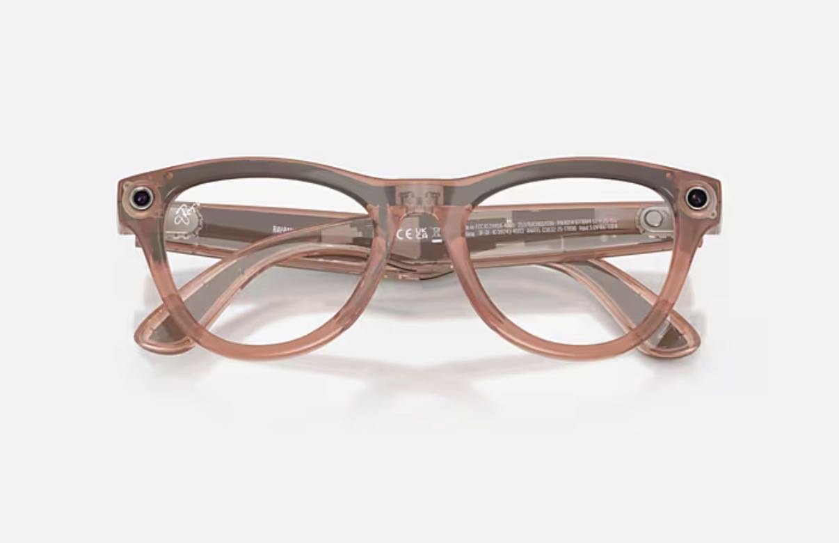 Смарт-очки Ray-Ban Meta Gen2 Skyler Clear/Brown Transitions коричневый купить,NaN