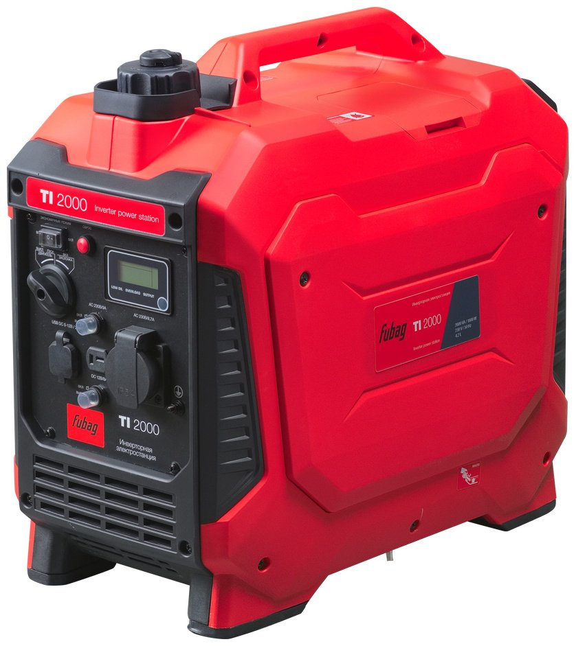 Электростанция бензиновая Fubag 1.6 кВт 1 (220 В), TI 2000 (646252) купить,NaN