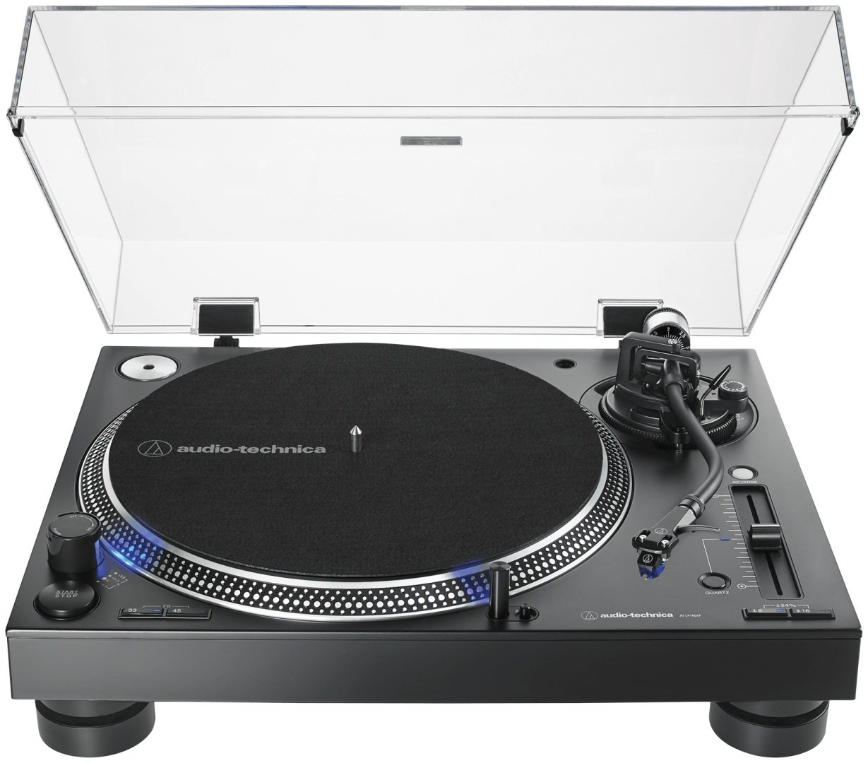 Виниловый проигрыватель Audio-Technica AT-LP140XPBKEUK черный купить,NaN