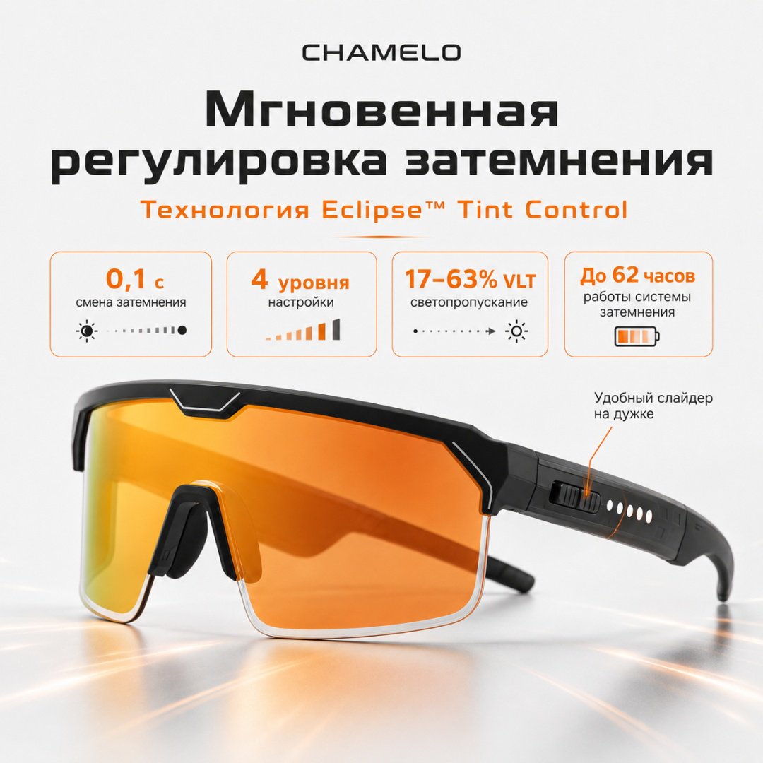 Смарт-очки Chamelo Music Shield Gen 2 черный купить,NaN