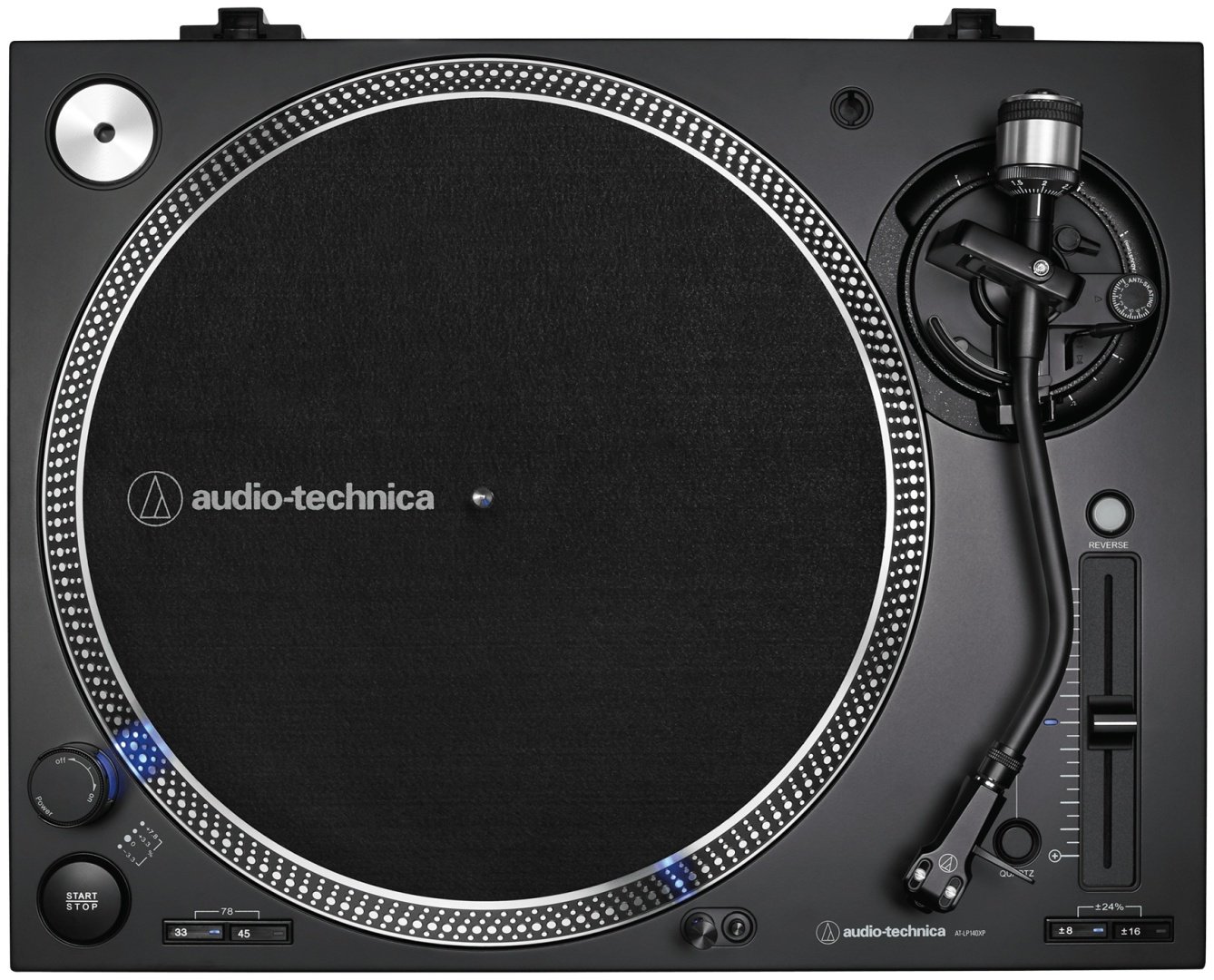 Виниловый проигрыватель Audio-Technica AT-LP140XPBKEUK черный купить,NaN