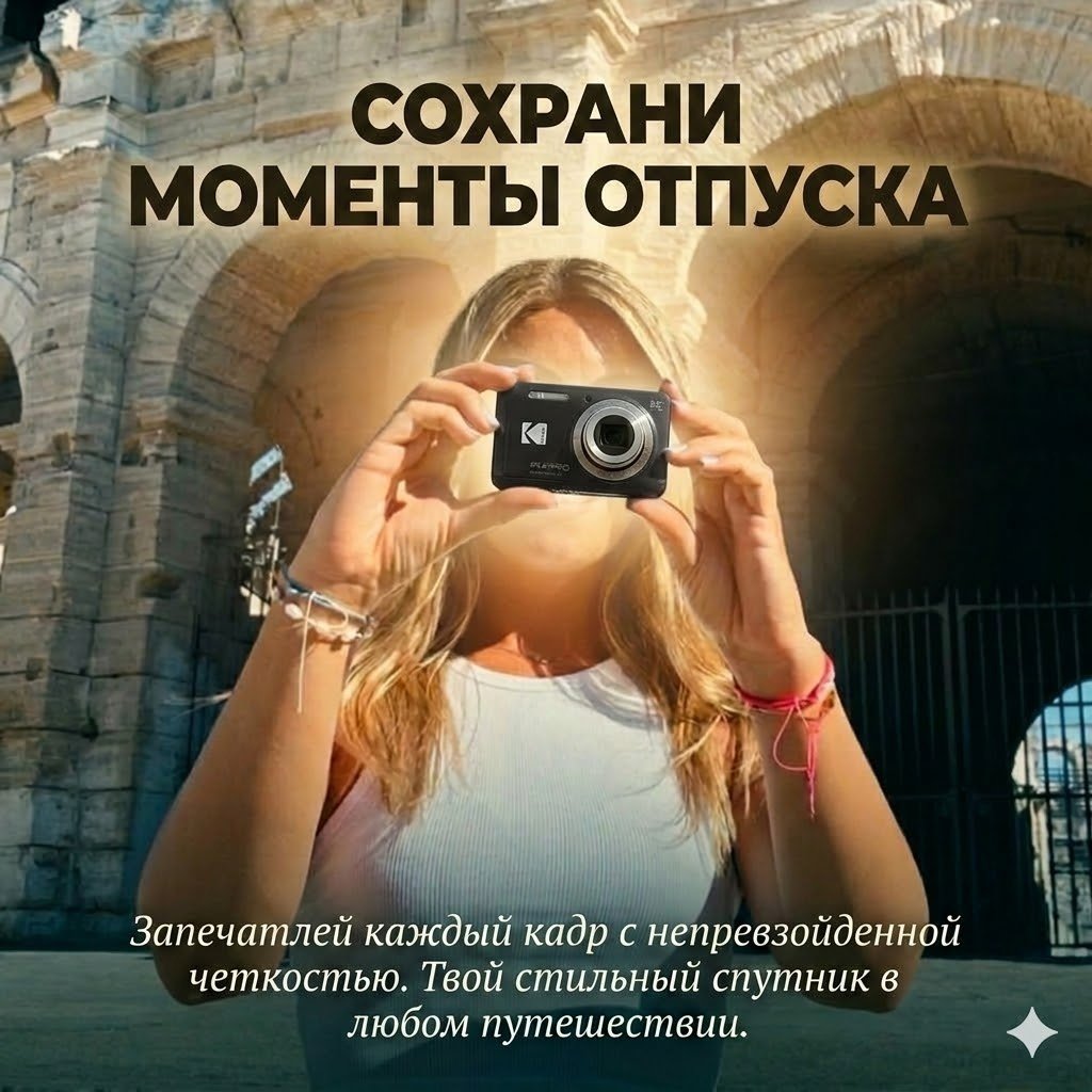 Фотокамера Kodak FZ55 черный
