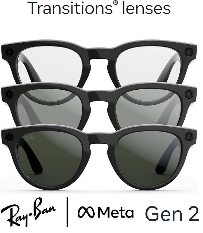 Смарт-очки Ray-Ban Meta Headliner Gen 2 RW4013 черный купить,NaN