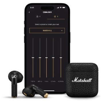 Наушники Marshall Minor IV черный купить,NaN