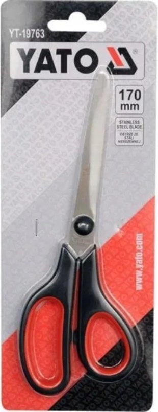 Ножницы универсальные YATO YT-19763 Ножницы YATO/Артикул YT-19763, 17 см, черный купить,NaN