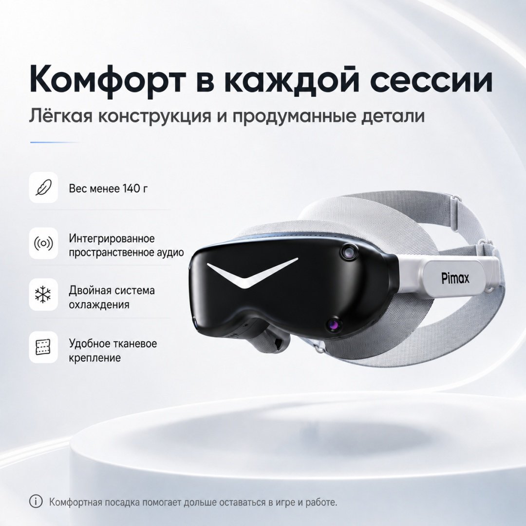 Очки виртуальной реальности Pimax Dream Air SE Lighthouse/Headset only купить,NaN