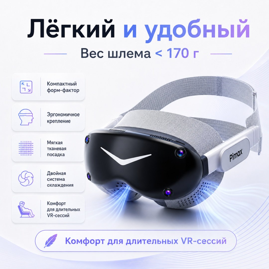 Очки виртуальной реальности Pimax Dream Air Lighthouse/Headset only купить,NaN