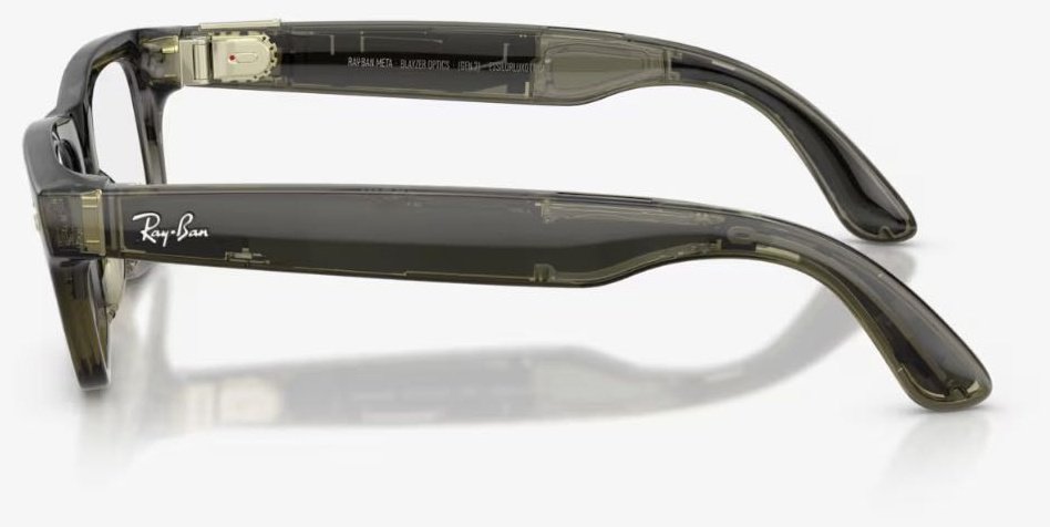 Смарт-очки Ray-Ban Meta Blayzer GEN2 Transparent Dark Olive прозрачный купить,NaN