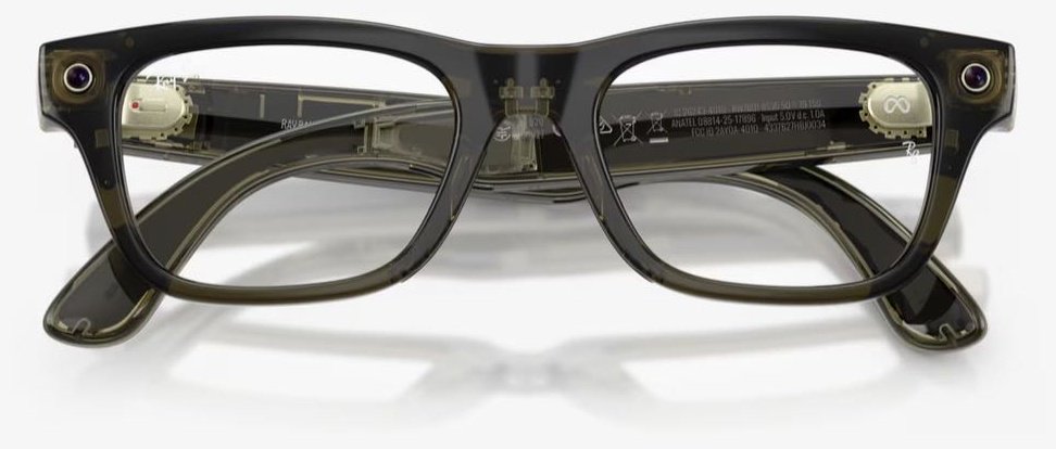 Смарт-очки Ray-Ban Meta Blayzer GEN2 Transparent Dark Olive прозрачный купить,NaN