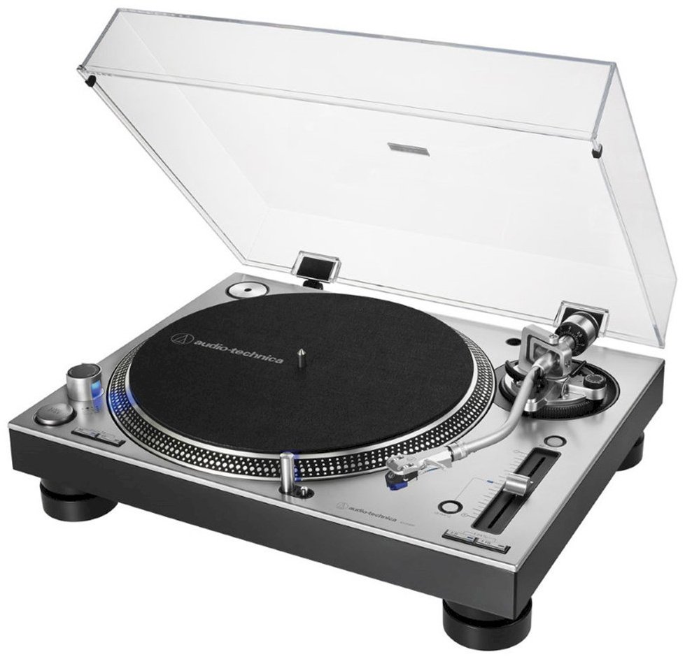 Виниловый проигрыватель Audio-Technica AT-LP140XPSVE серебристый купить,NaN
