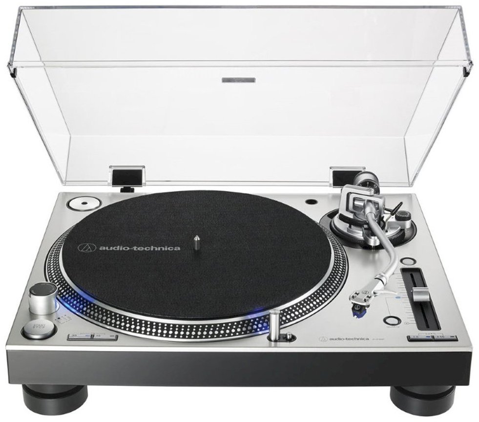 Виниловый проигрыватель Audio-Technica AT-LP140XPSVE серебристый купить,NaN