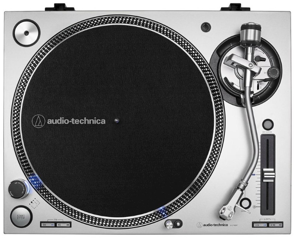 Виниловый проигрыватель Audio-Technica AT-LP140XPSVE серебристый купить,NaN