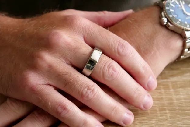 Смарт-кольцо Oura Ring 4 9 серебристый купить,NaN