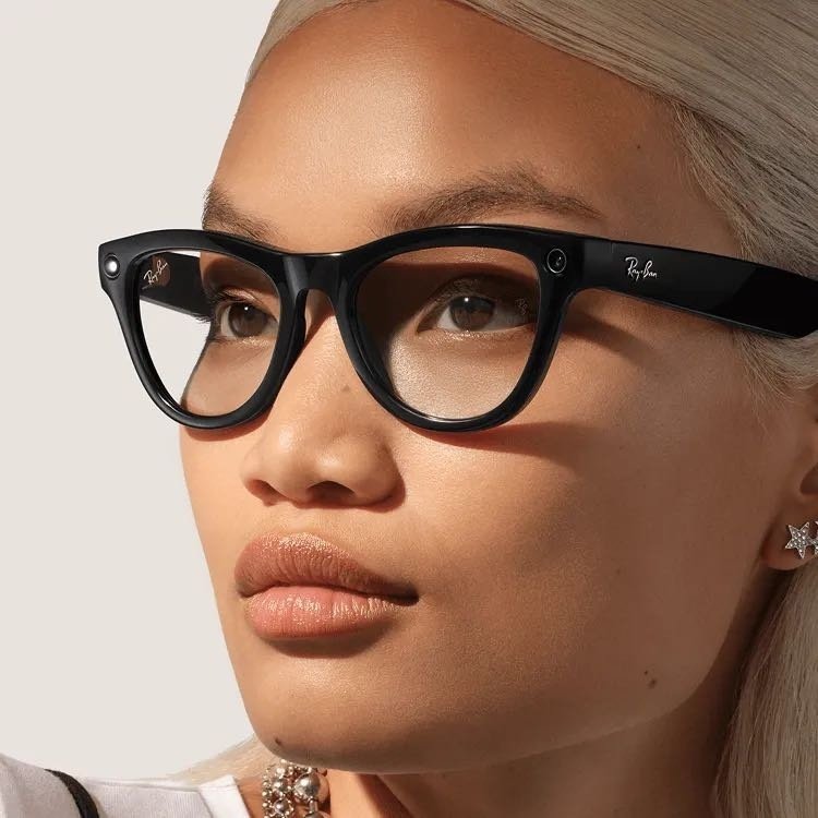 Смарт-очки Ray-Ban Skyler Clear черный купить,NaN