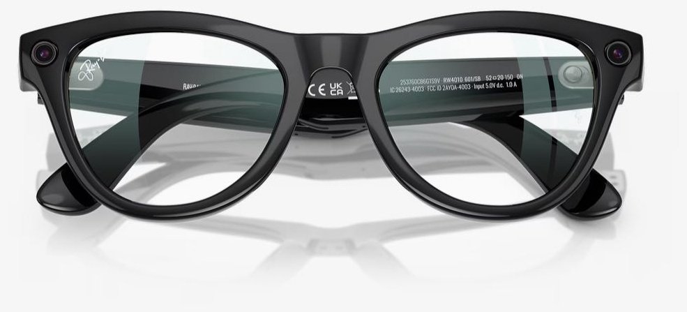 Смарт-очки Ray-Ban Skyler Clear черный купить,NaN