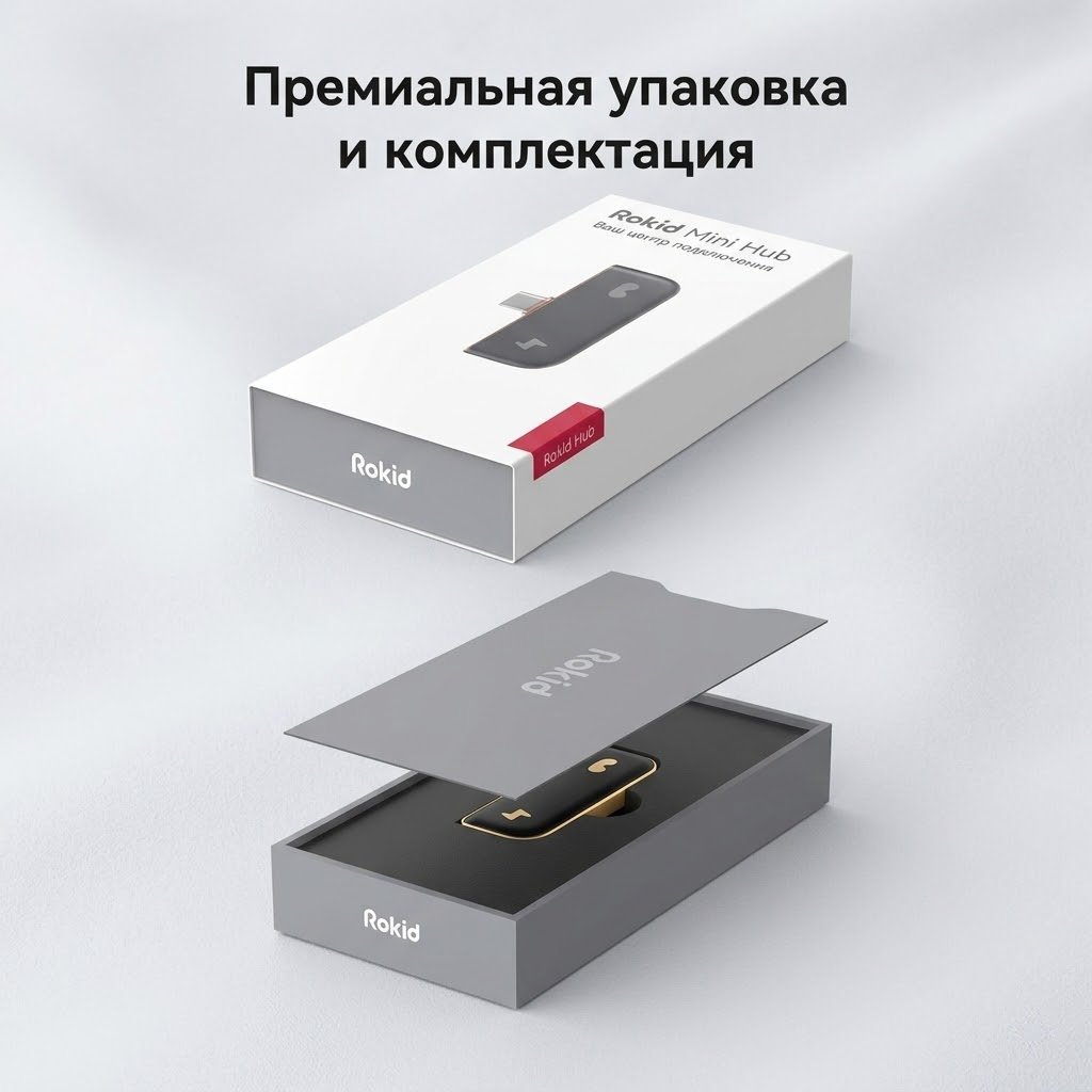 Адаптер Rokid Mini Hub черный купить,NaN