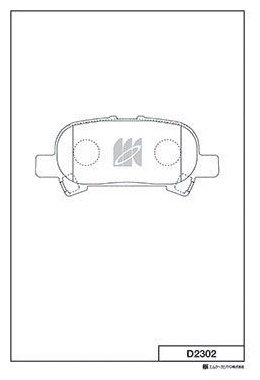 Колодки MK KASHIYAMA D2302 купить,NaN