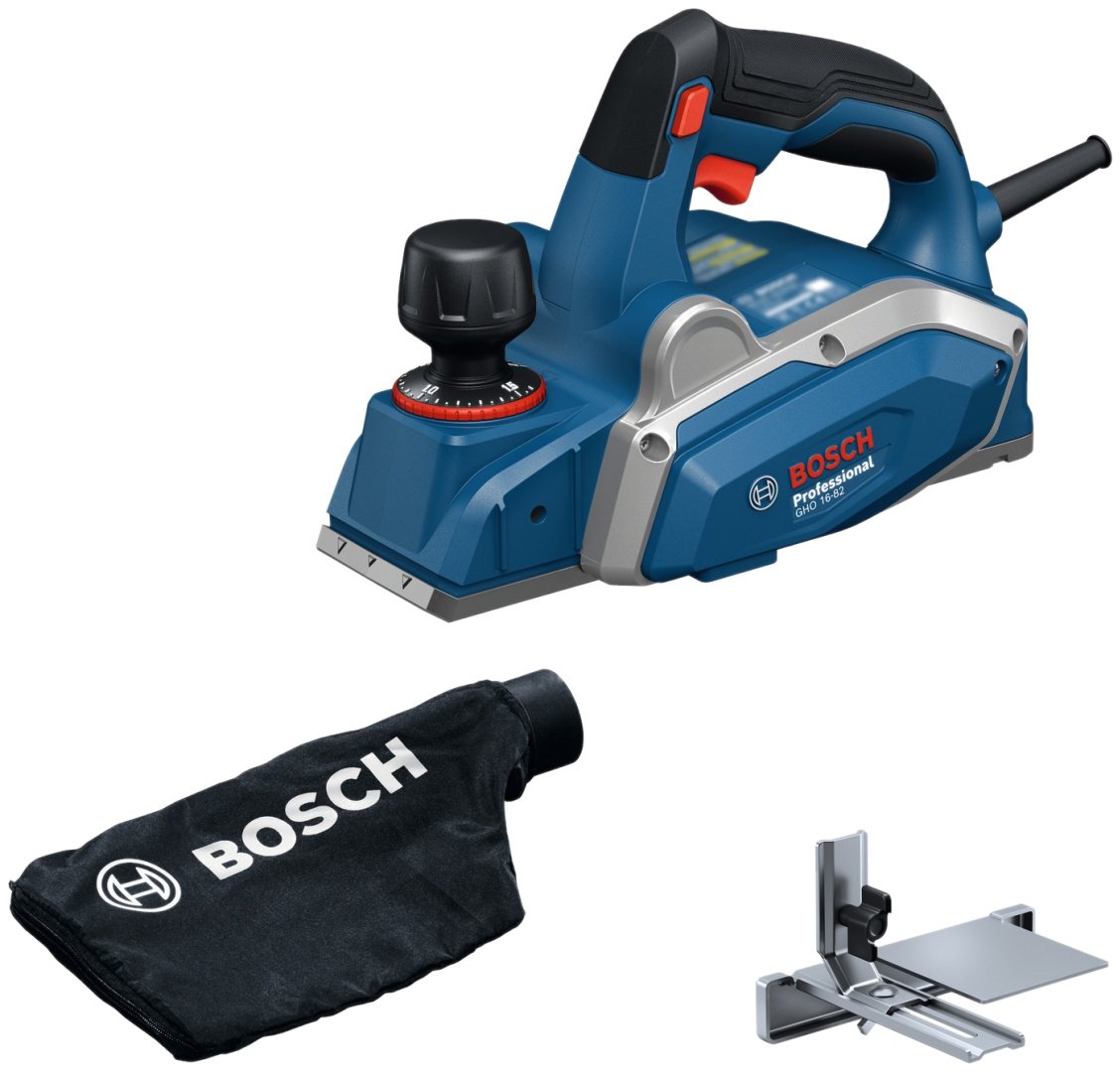 Bosch Professional, сетевой рубанок GHO 16-82, 0601596220