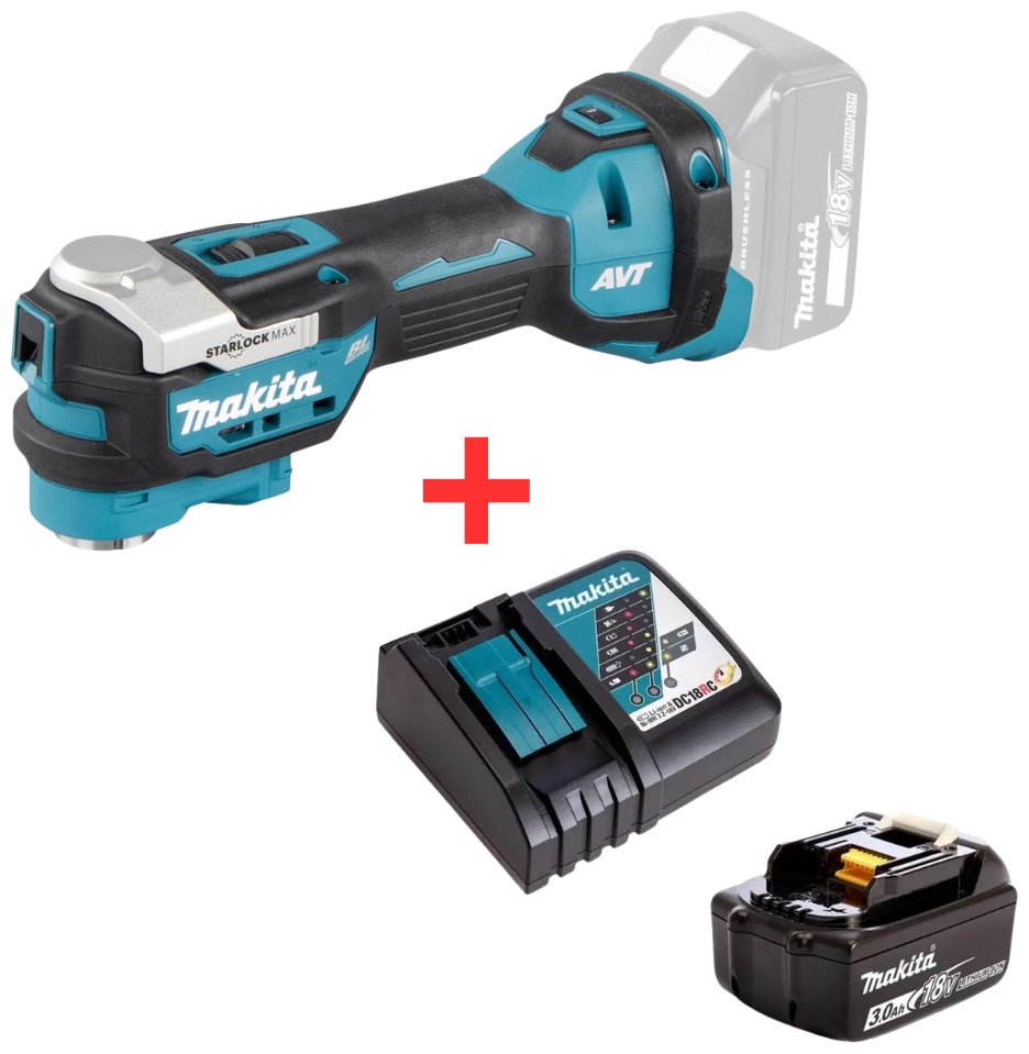 Многофункциональный инструмент Makita DTM52Z+191A25-2 18 В купить,NaN