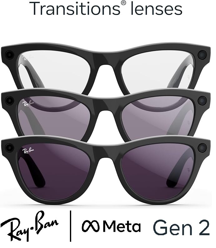 Смарт-очки Ray-Ban META SKYLER (Gen 2) RW4014 601/CH 52-20 черный купить,NaN