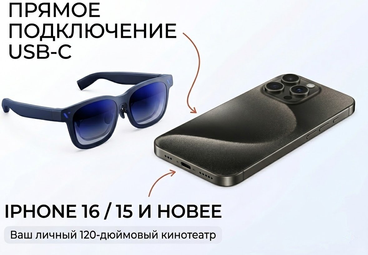 Смарт-очки VITURE VITURE Beast XR Glasses черный купить,NaN