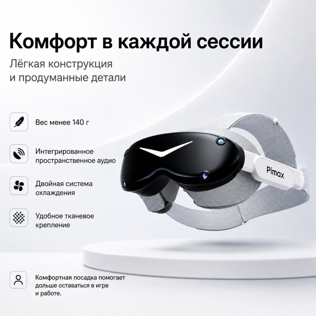 Очки виртуальной реальности Pimax Dream Air SE SLAM+controllers купить,NaN