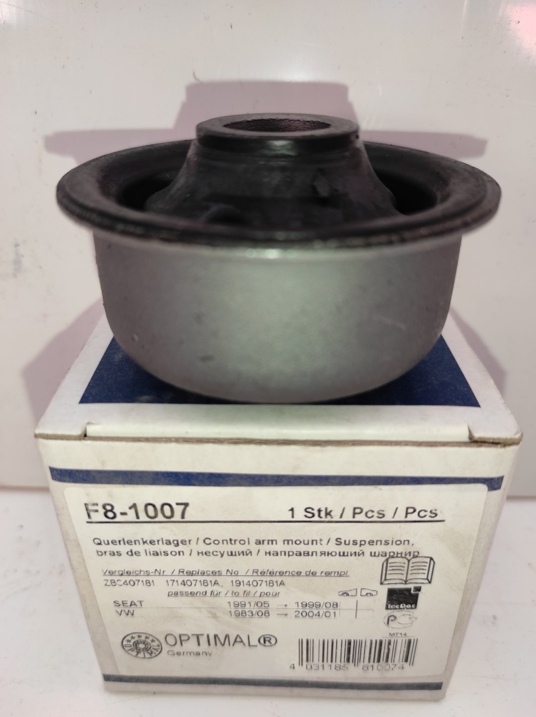OPTIMAL сайлентблок рычага подвески F8-1007 купить,NaN