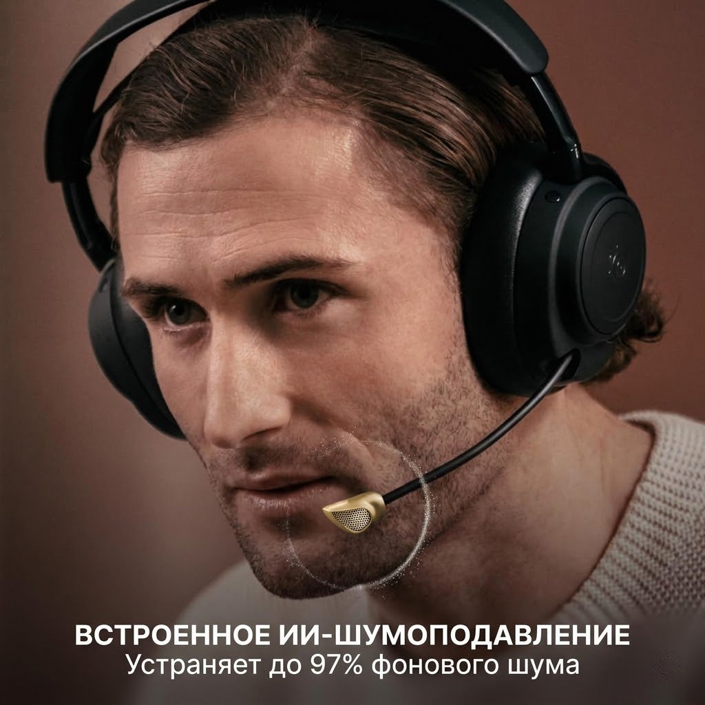 Наушники SteelSeries Arctis Nova Elite бело-золотой купить,520148