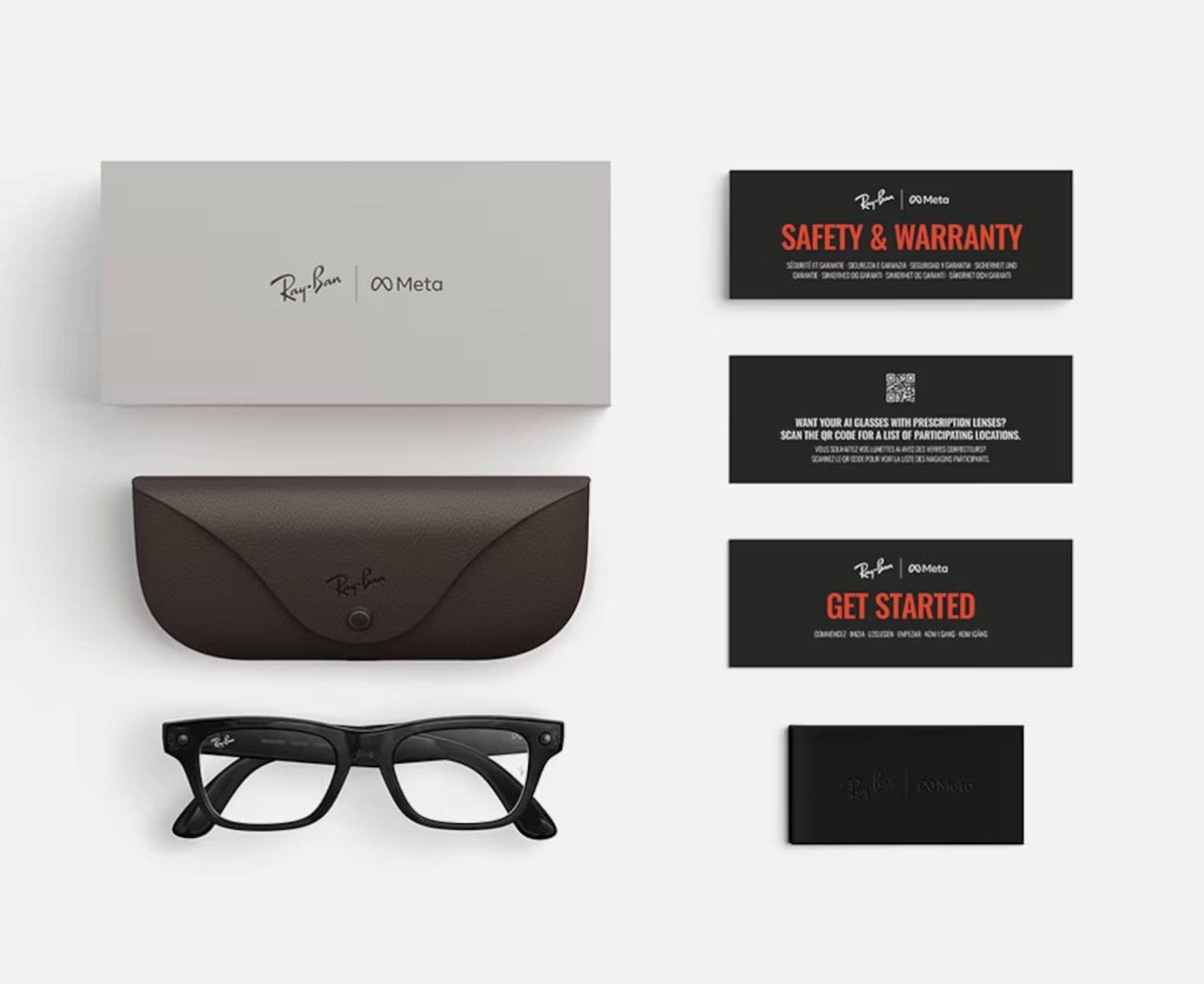 Смарт-очки Ray-Ban Meta Blayzer GEN2 Transparent Black прозрачный купить,NaN