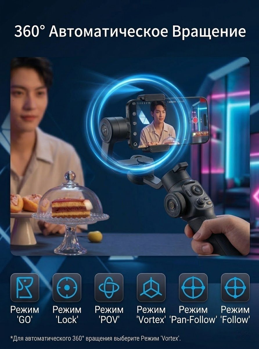 Стедикам Zhiyun Smooth 5S AI