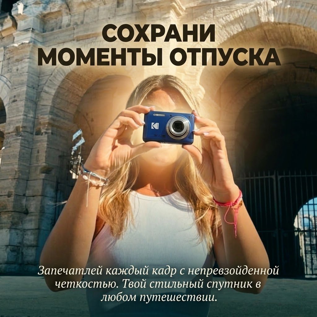 Фотокамера Kodak Fz55 синий купить,119728
