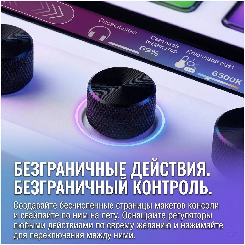 Контроллер для стриминга Elgato Stream Deck + 10GBD9911 белый купить,133994