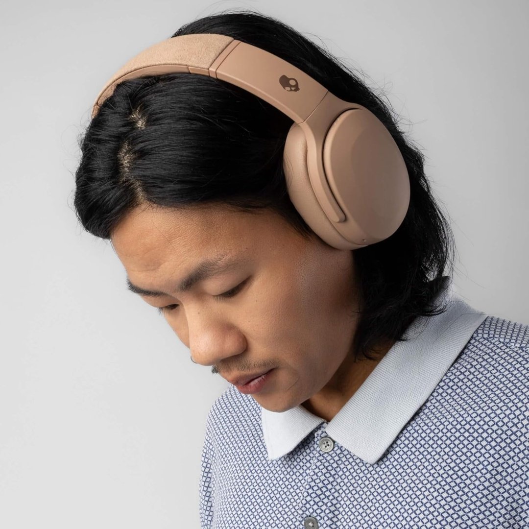Наушники Skullcandy Crusher EVO серый-коричневый купить,90850