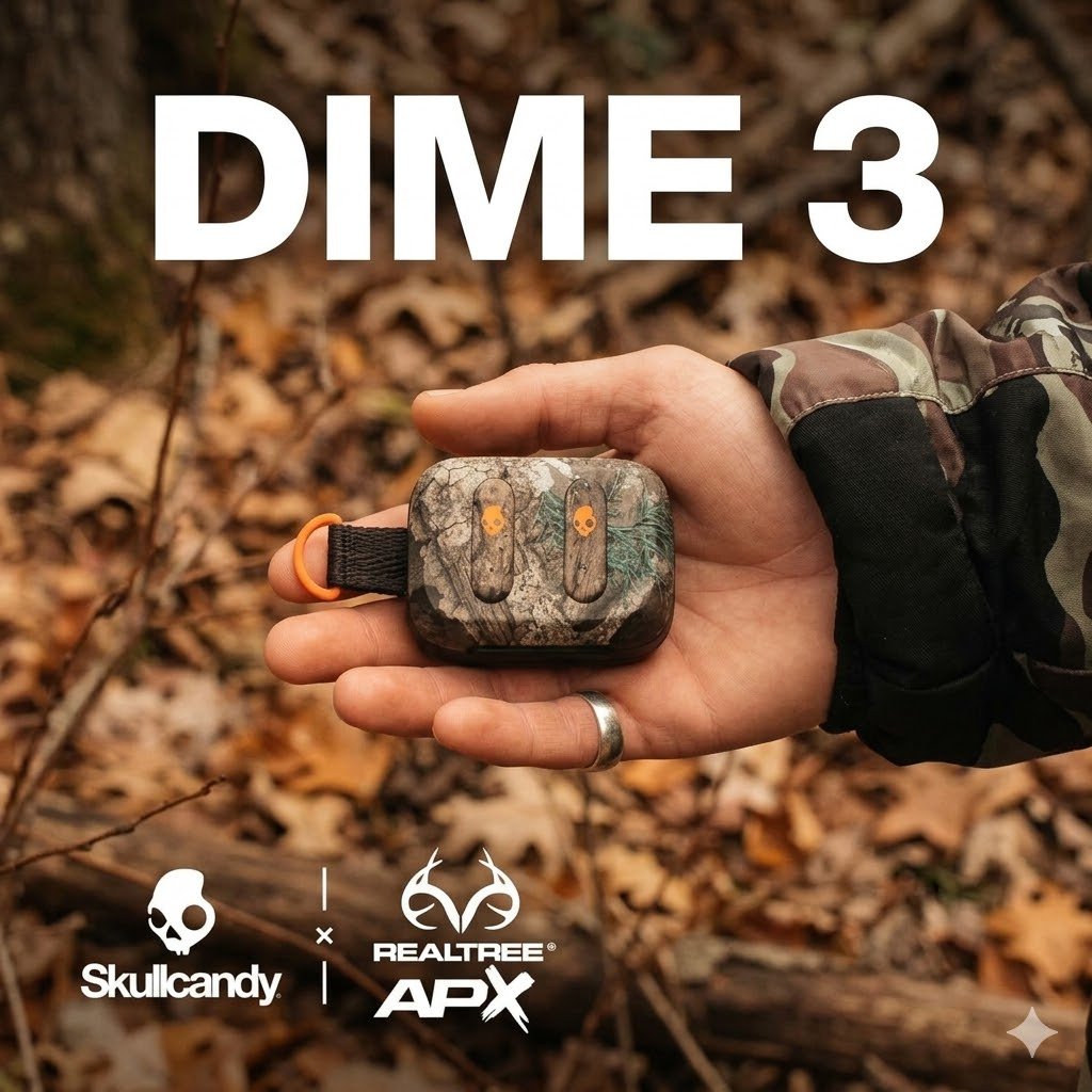 Наушники Skullcandy Dime 3 черно-оранжевый купить,34065