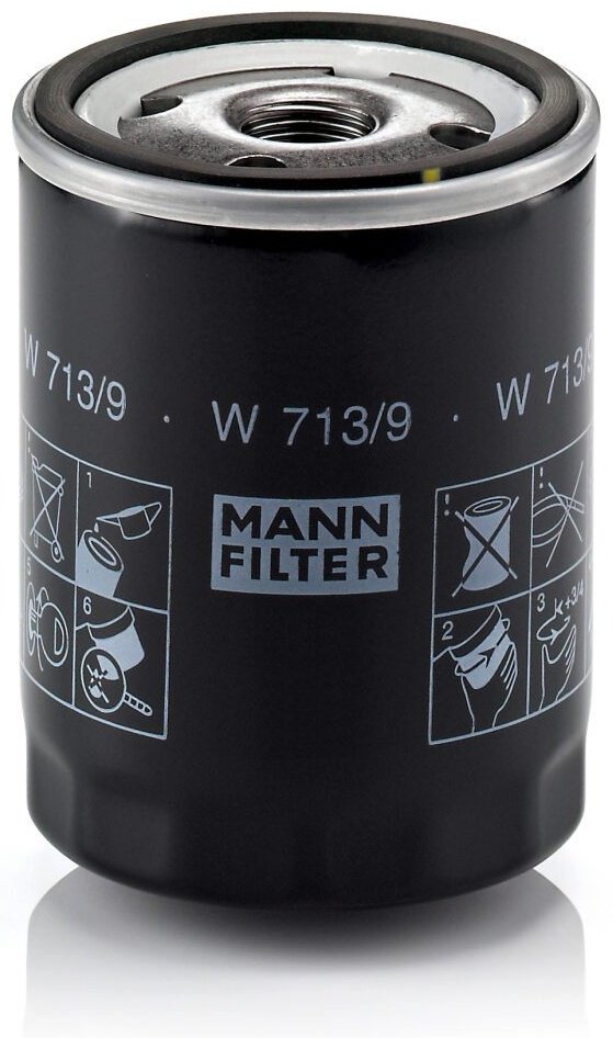 MANN-FILTER масляный фильтр W 713/9 купить,NaN