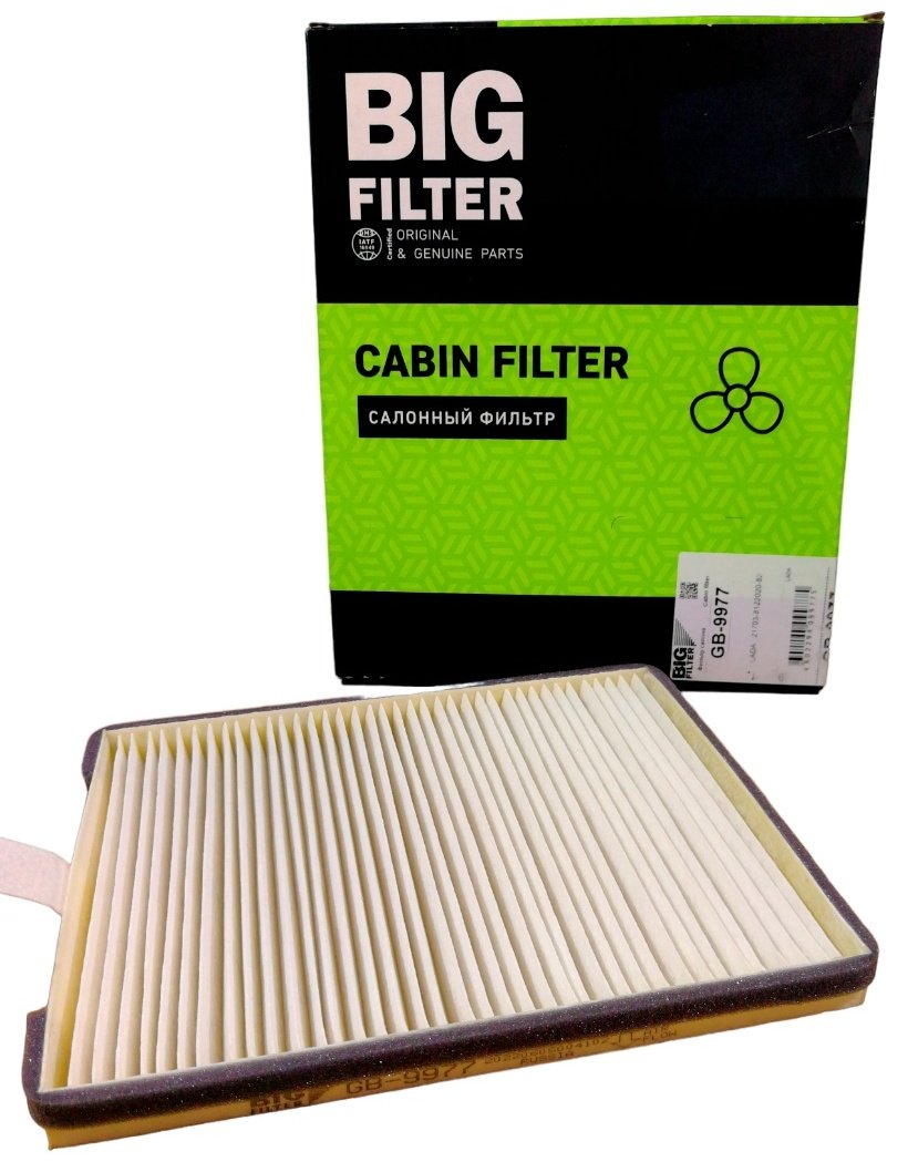 BIG FILTER салонный фильтр GB9977 купить,NaN